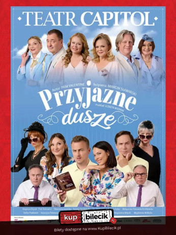 Sosnowiec Wydarzenie Spektakl Zapraszamy na pełną najlepszego humoru, romantyczno - spirytystyczną komedię pt. "Przyjazne dusze"