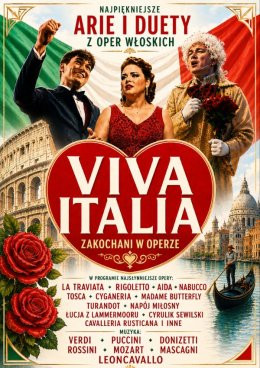 Sosnowiec Wydarzenie Koncert VIVA ITALIA - Zakochani w Operze