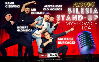 Mysłowice Wydarzenie Stand-up Mr Boomer | Ciżewski | Głombica | Burkacki | Mokros