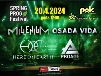 Sosnowiec Wydarzenie Koncert Spring PROG Festival 2024