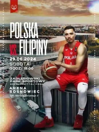 Sosnowiec Wydarzenie Sporty drużynowe Mecz Reprezentacji Polski Koszykarzy: POLSKA – FILIPINY