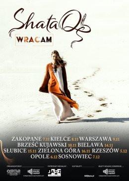 Sosnowiec Wydarzenie Koncert ShataQS - trasa koncertowa „Wracam” - jesień 2025
